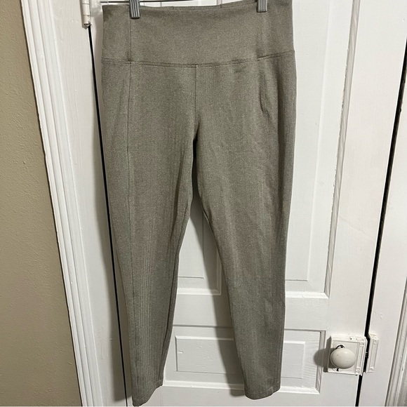 Athleta Delancey Herringbone Tight Leggings Bluff Grey Medium V2 - Picture 2 of 9